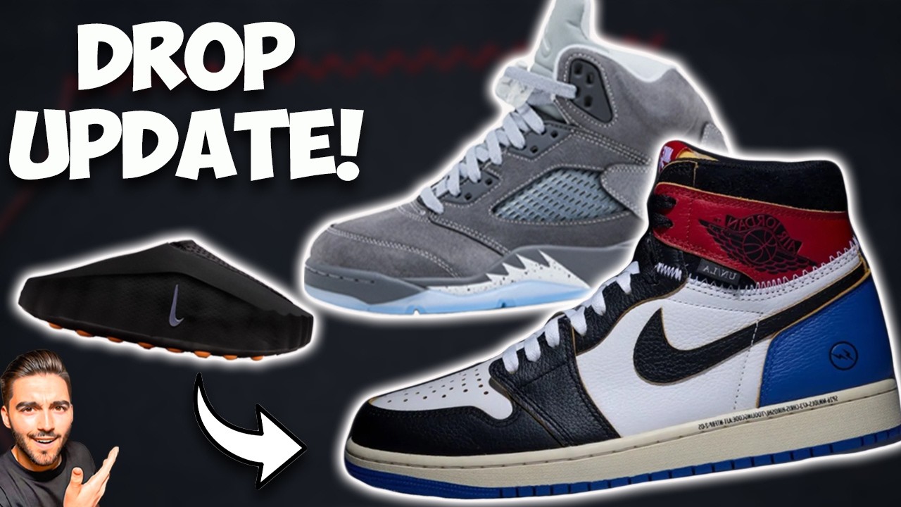 DROPPING AGAIN?! UNION FRAGMENT JORDAN 1 UPDATE WOLF GREY AIR JORDAN 5s & MORE MIND 001s!