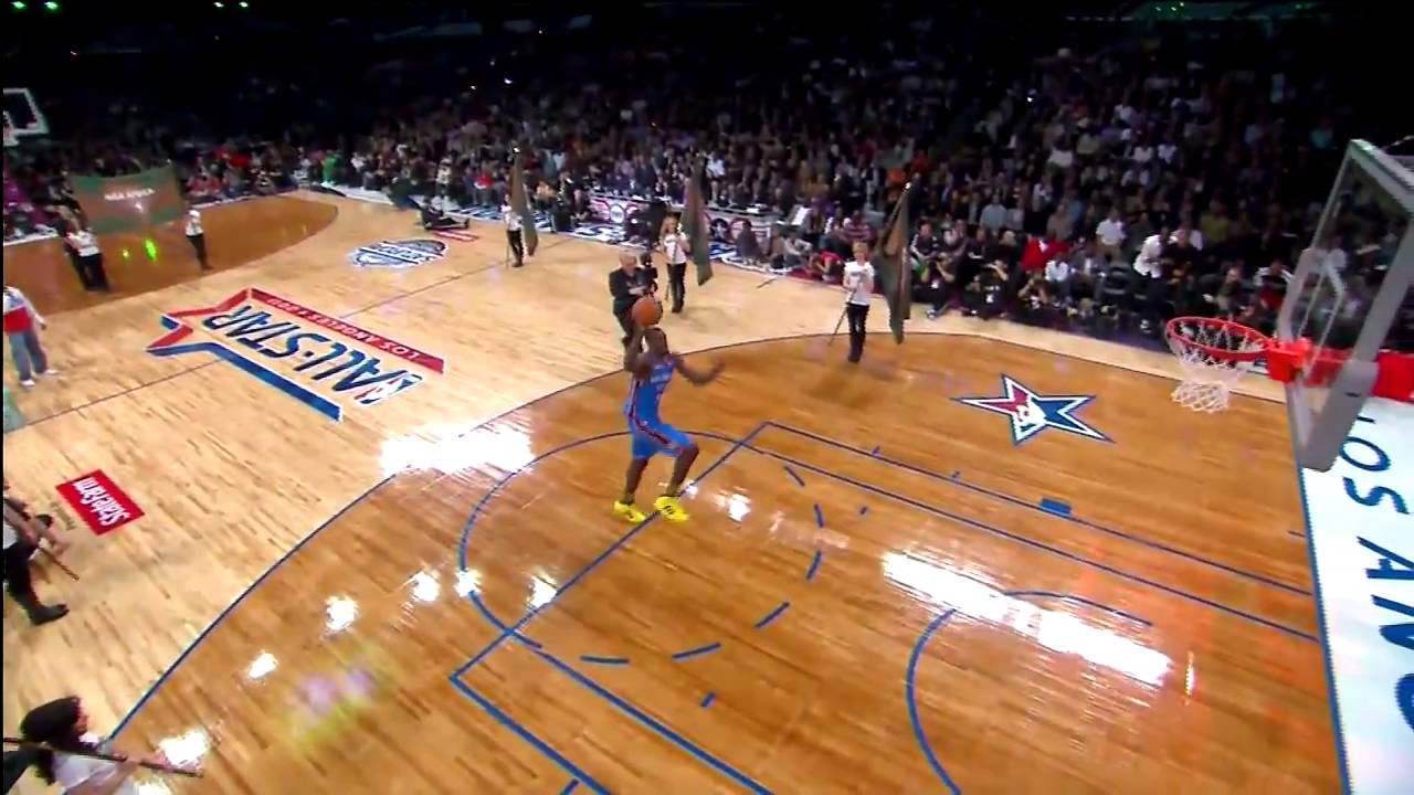 Serge Ibaka - Free Throw Line Dunk HD - Slam Dunk Contest 2011