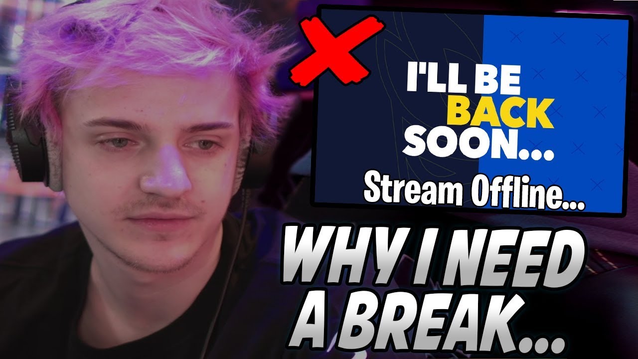 Ninja Gets SAD Explaining Why He Needs A BREAK From Streaming After What Happened...