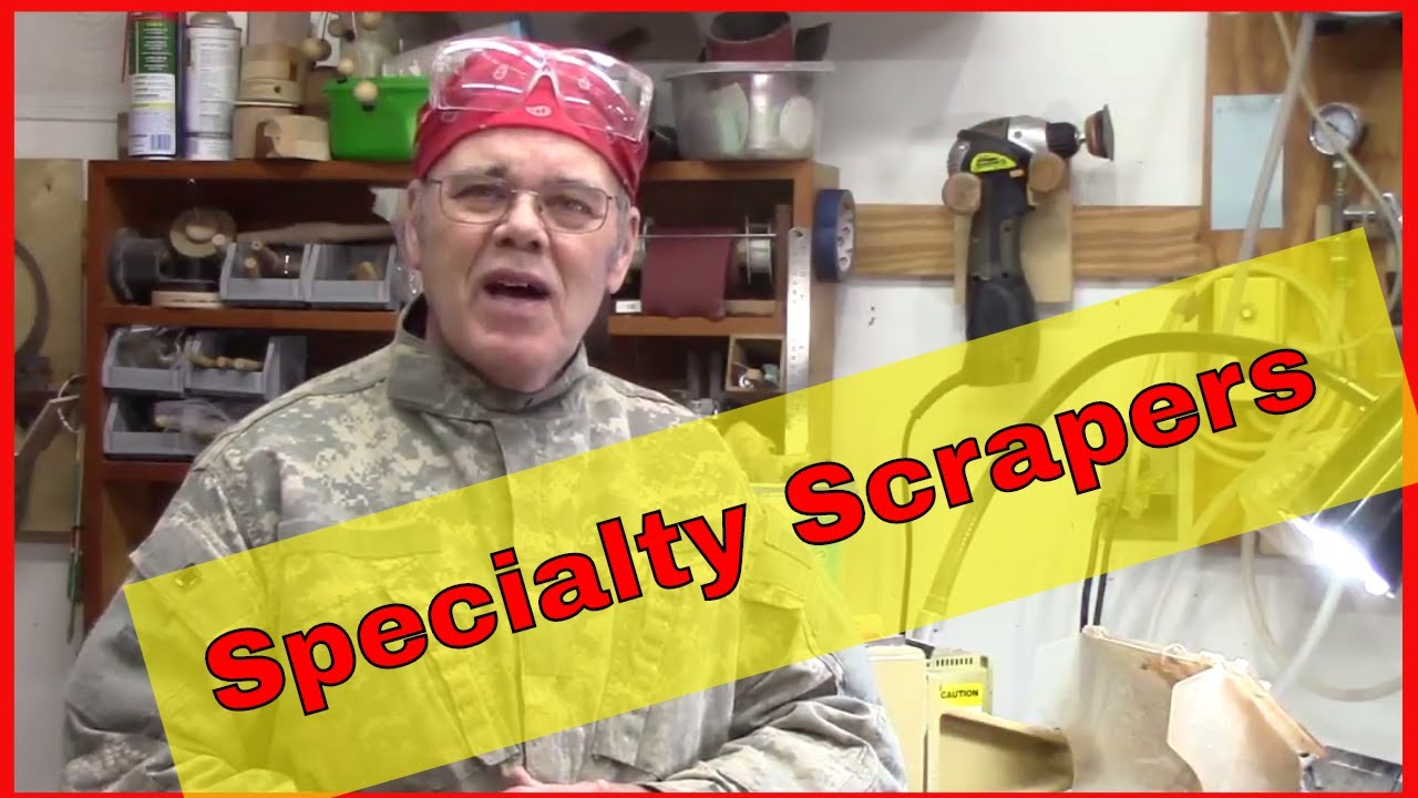 Specialty Scrapers for the Wood Lathe