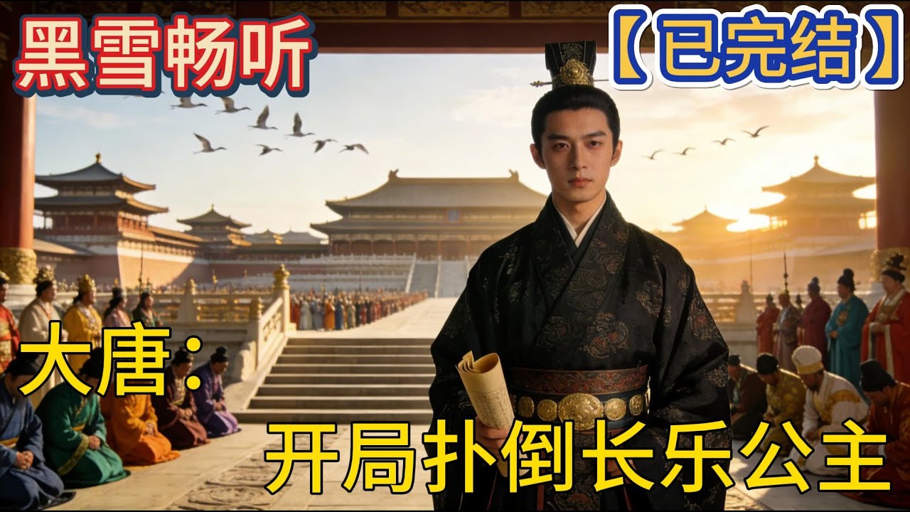 【已完结】🔥《大唐：开局扑倒长乐公主》🔥#爽文 #大唐 #穿越 #热血 #一口气看完 #有声小说