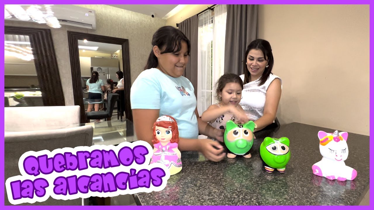 QUEBRAMOS LAS ALCANCÍAS / ROMPIMOS EL COCHINITO / AHORRANDO PARA LAS VACACIONES / LIZ DE VACACIONES