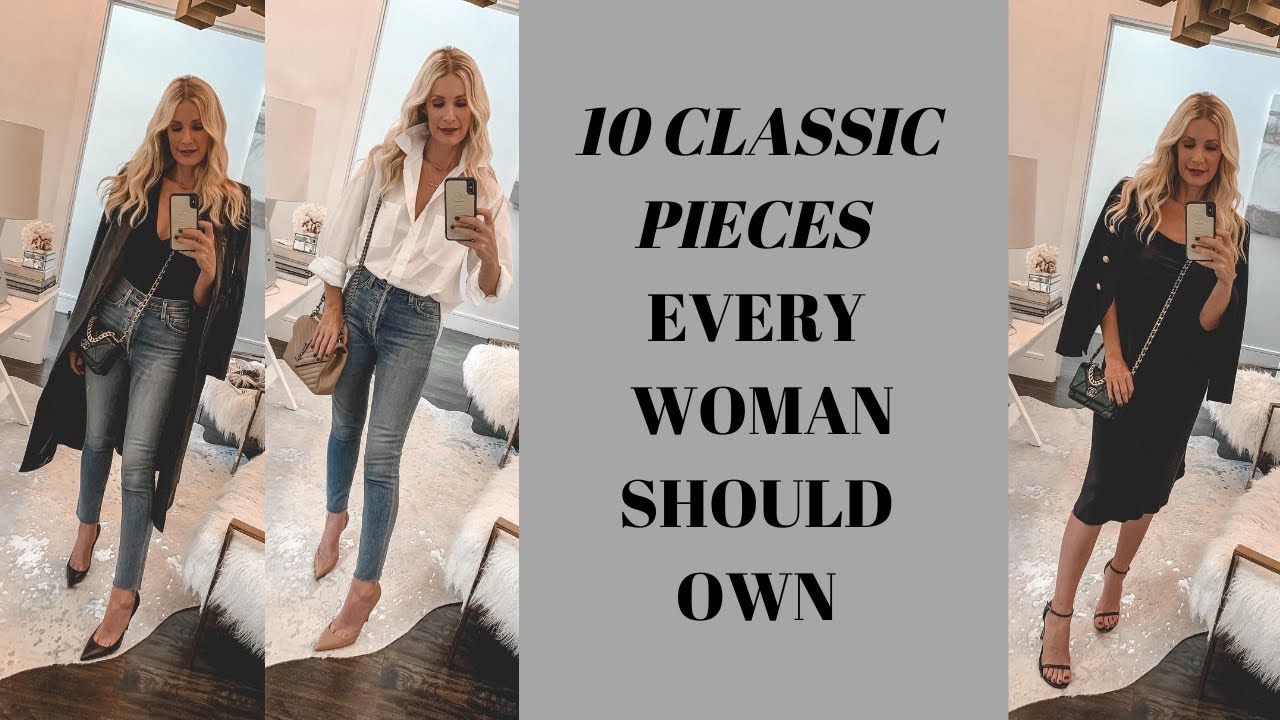 10 Classic Pieces That Will Never Go Out Of Style | Fashion Over 40