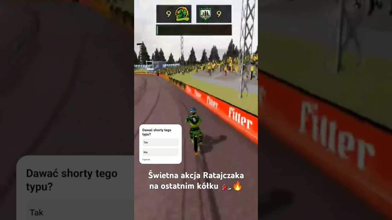 Świetny wyścig Ratajczaka w speedway challenge 2024🔥🏍️💪 #żużel #ekstraliga