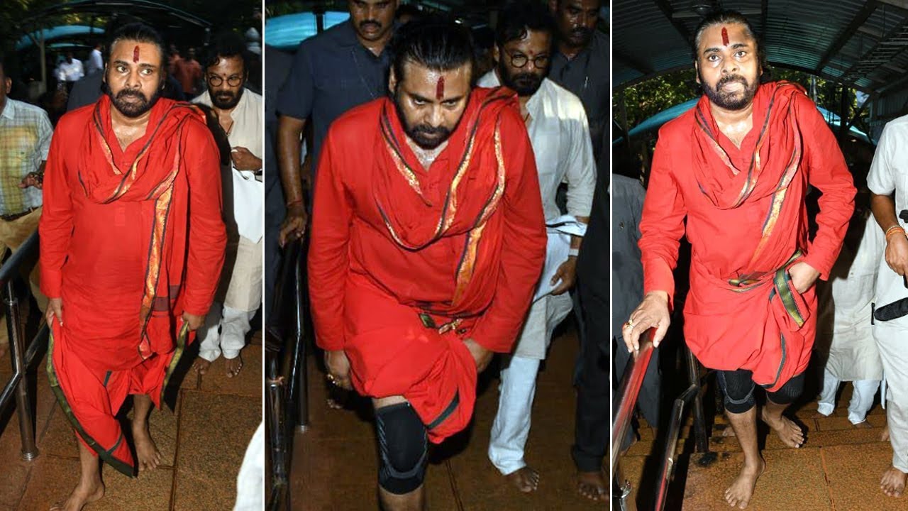Deputy CM Pawan Kalyan Going To Tirumala By Walking On Alipiri Footpath | Manastars