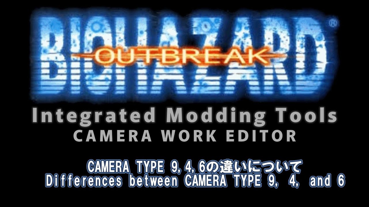 BIOHAZARD OUTBREAK CAMERA TYPE 4,6,9について
