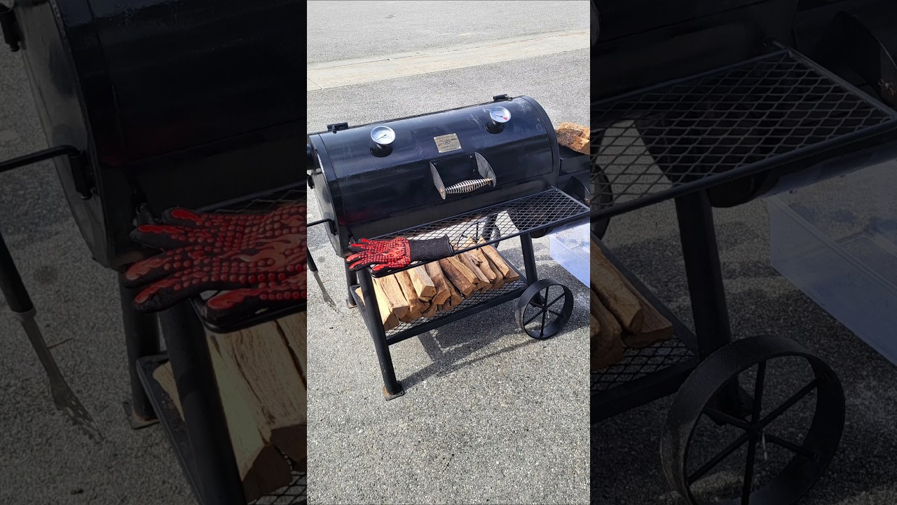 Мастерство использования Offset Smoker: простые советы по управлению огнем #барбекю #барбекю #off...