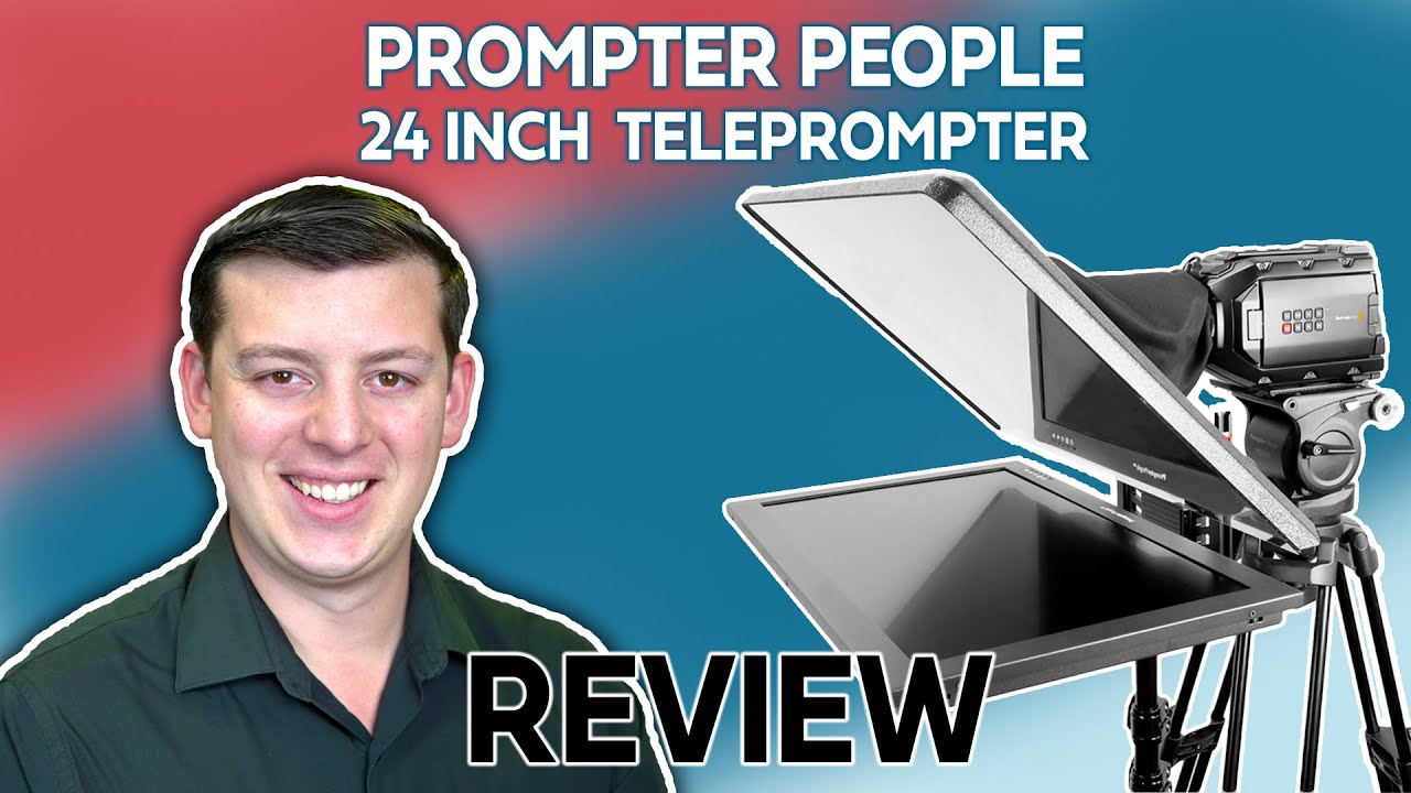 Prompter People 24 inch Teleprompter Review | Corporate Streams