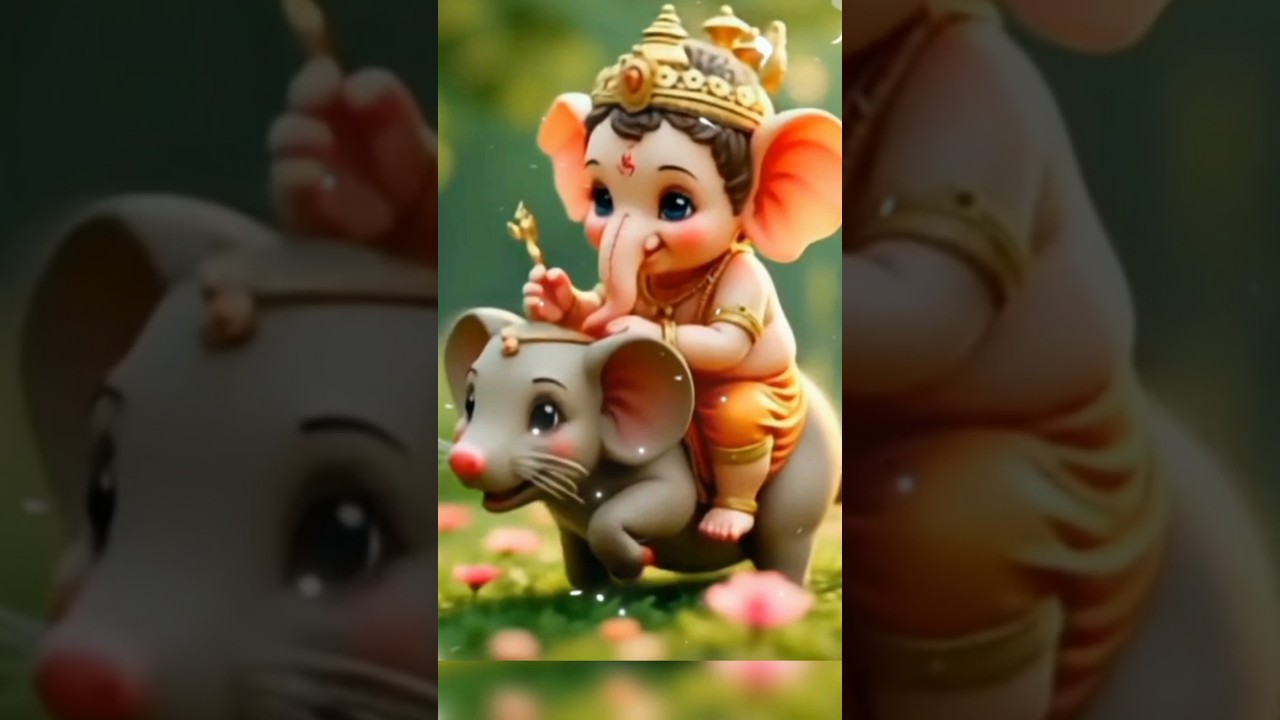 mushak ji ki sawari krte hue ganesh ji ❤️❤️