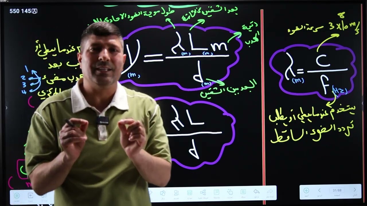 البصريات الفيزيائية(ف5)/ محاضرة 6 / فيزياء السادس العلمي 