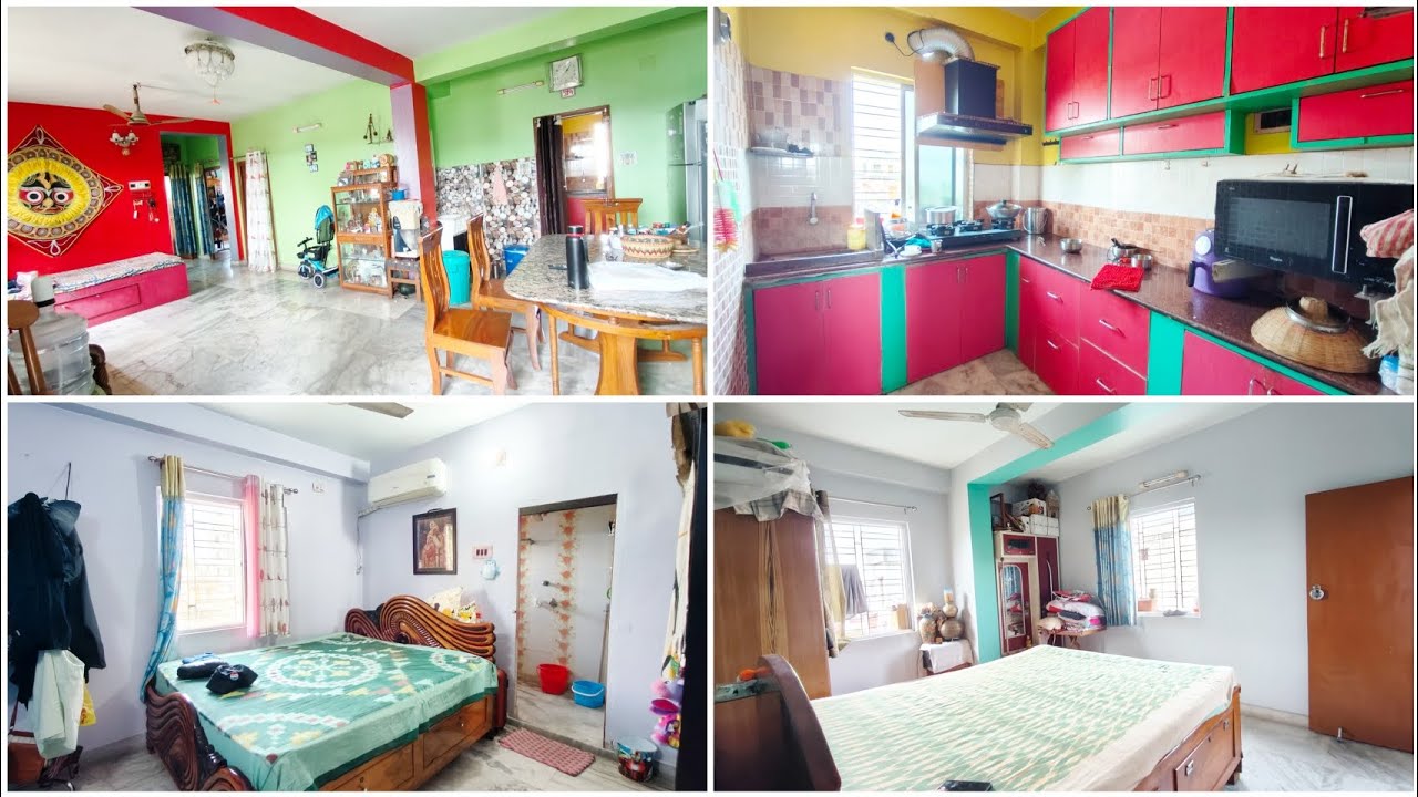 PRICE - 24, LACKS || 1300, SQFT FLAT 3, BHK FLAT || Bally Goswami para resale flat