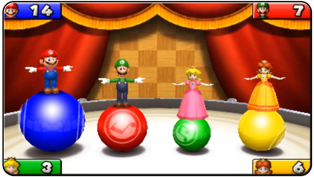 Mario Party Island Tour All Minigames