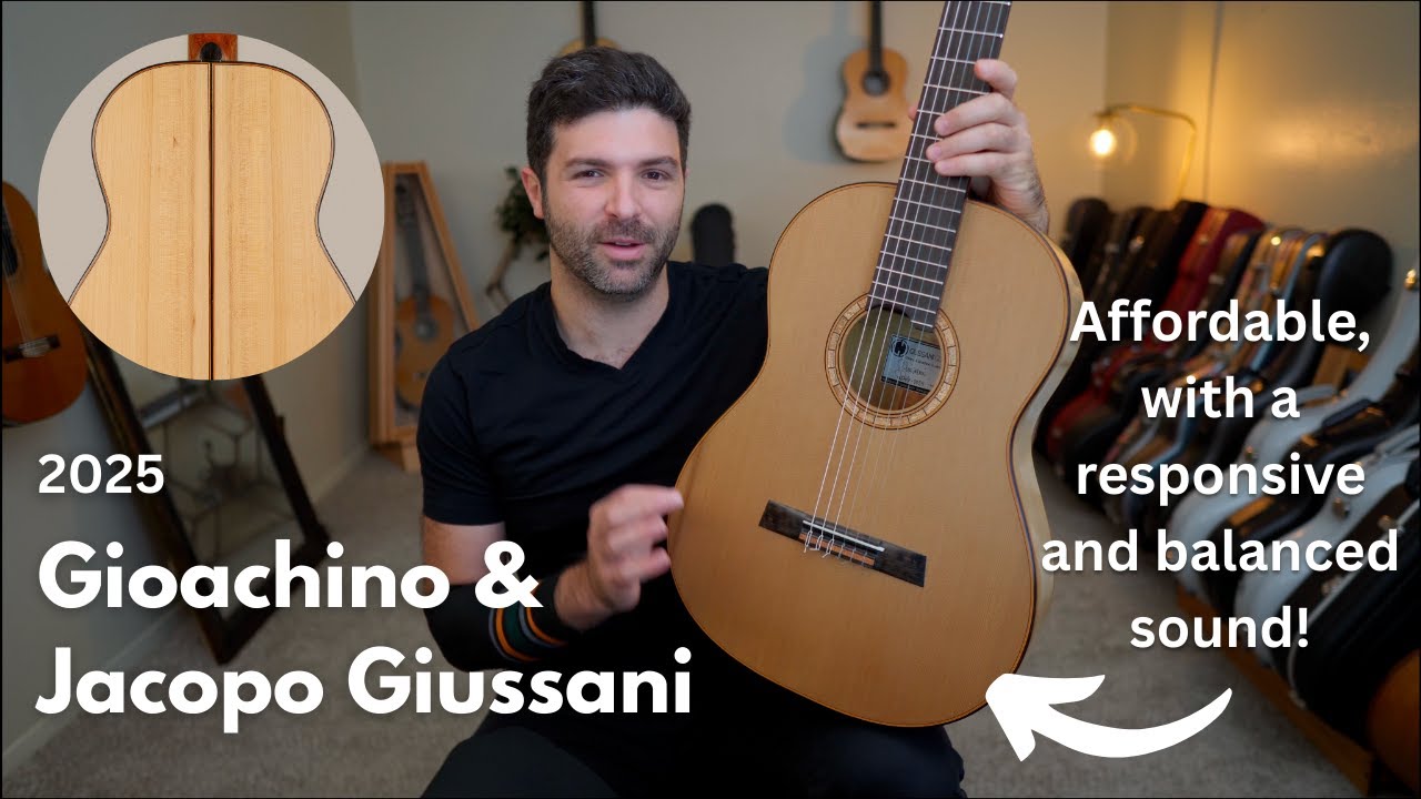 Cedar, Cypress & Sustain | 2025 Gioachino & Jacopo Giussani Guitar | GuitarCollection.com