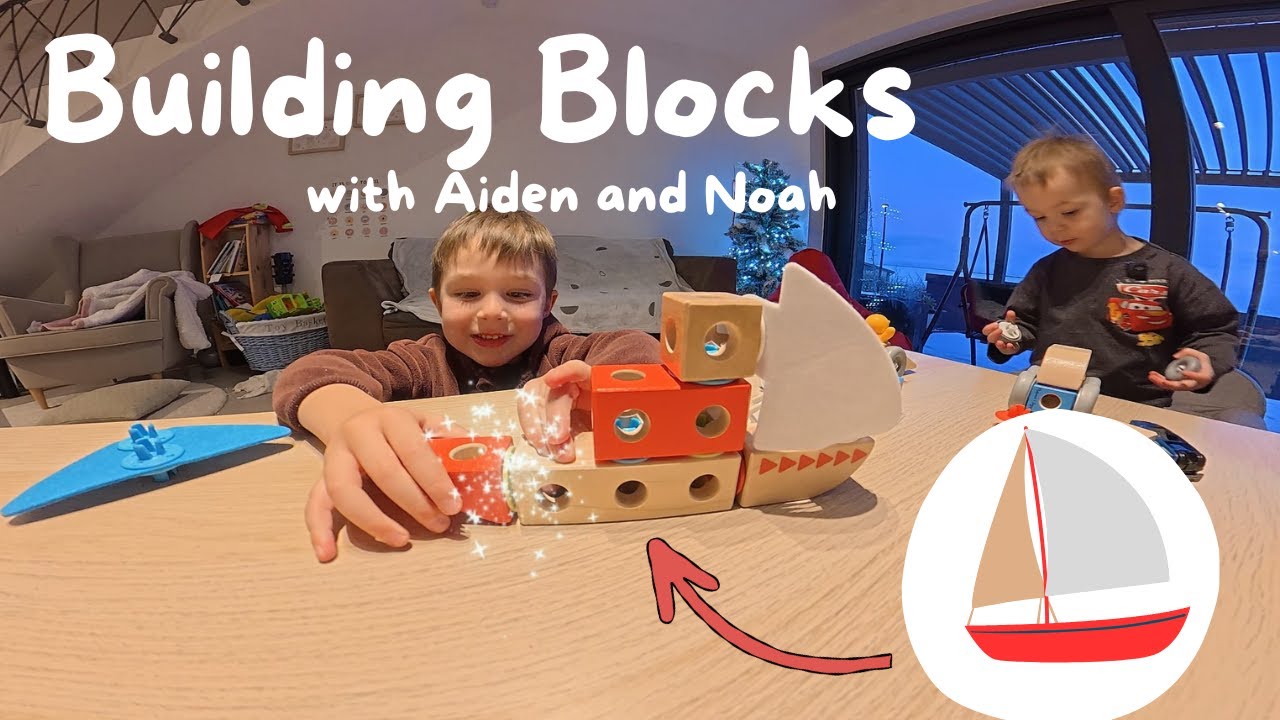 Blockables for kids | Making Airplanes, Cars & Boats with Blocks (2 and 4 year old) | Kids Video