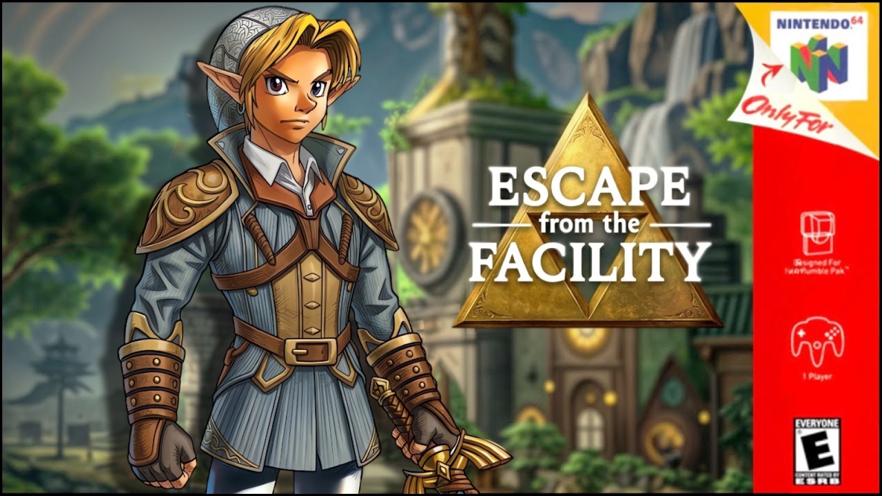 Escape from the Facility - Hack of The Legend of Zelda: Ocarina of Time [N64]