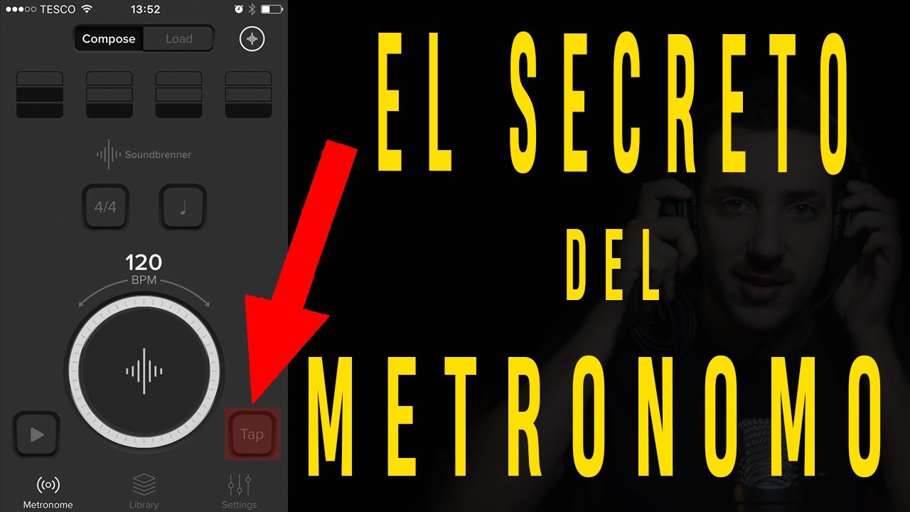 COMO tocar BATERIA con METRONOMO EN VIVO (APLICACION MOVIL) - SECUENCIAS #1
