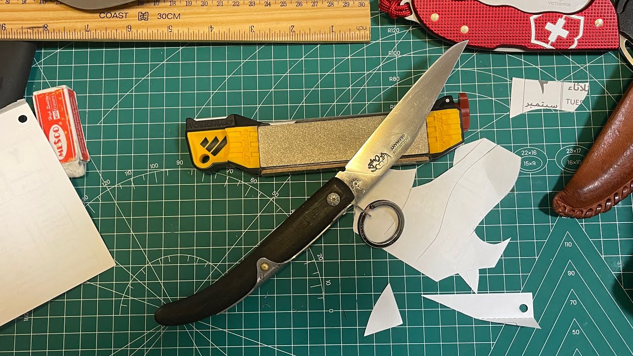 تجربة سن سكين اف هلدر ام شوكة او أوراكس / The experience of a knife, F-halder, fork, or orax