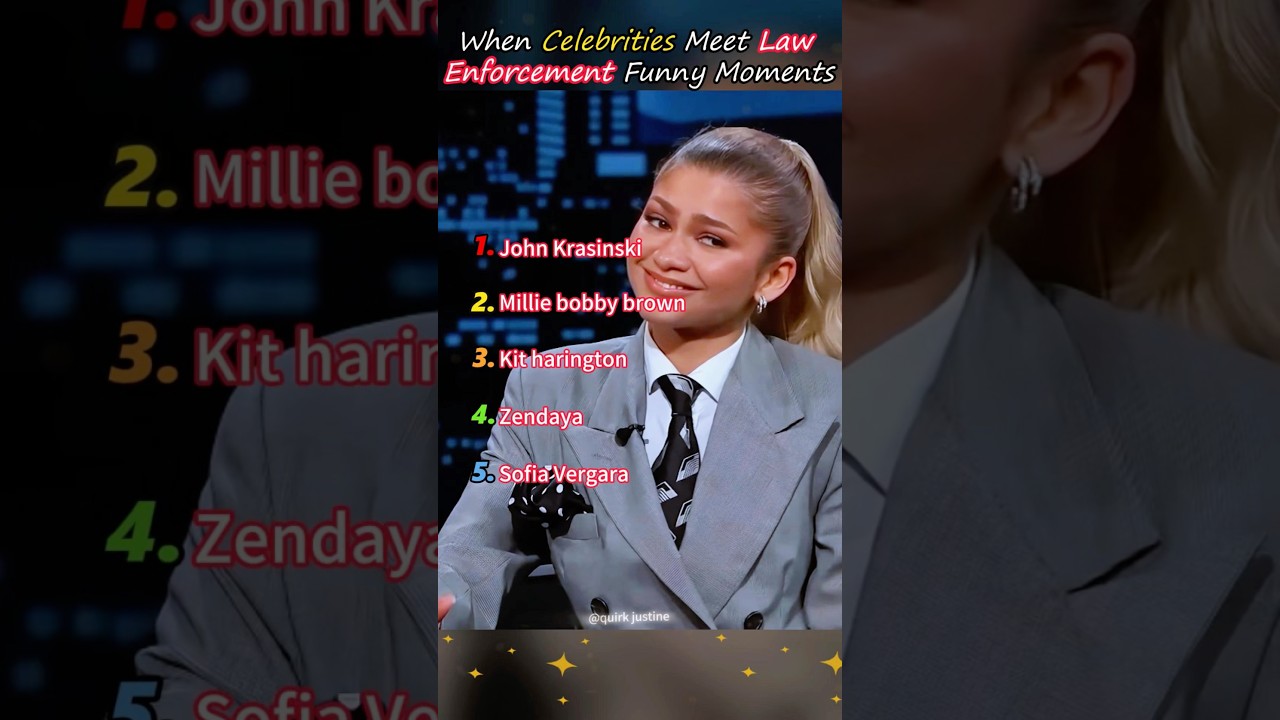 Когда знаменитости встречаются с сотрудниками правоохранительных органов. Забавный момент #смешно...