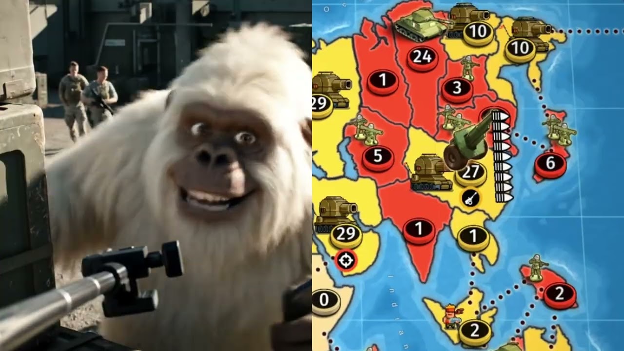 Yetis know their strategy! #strategygames