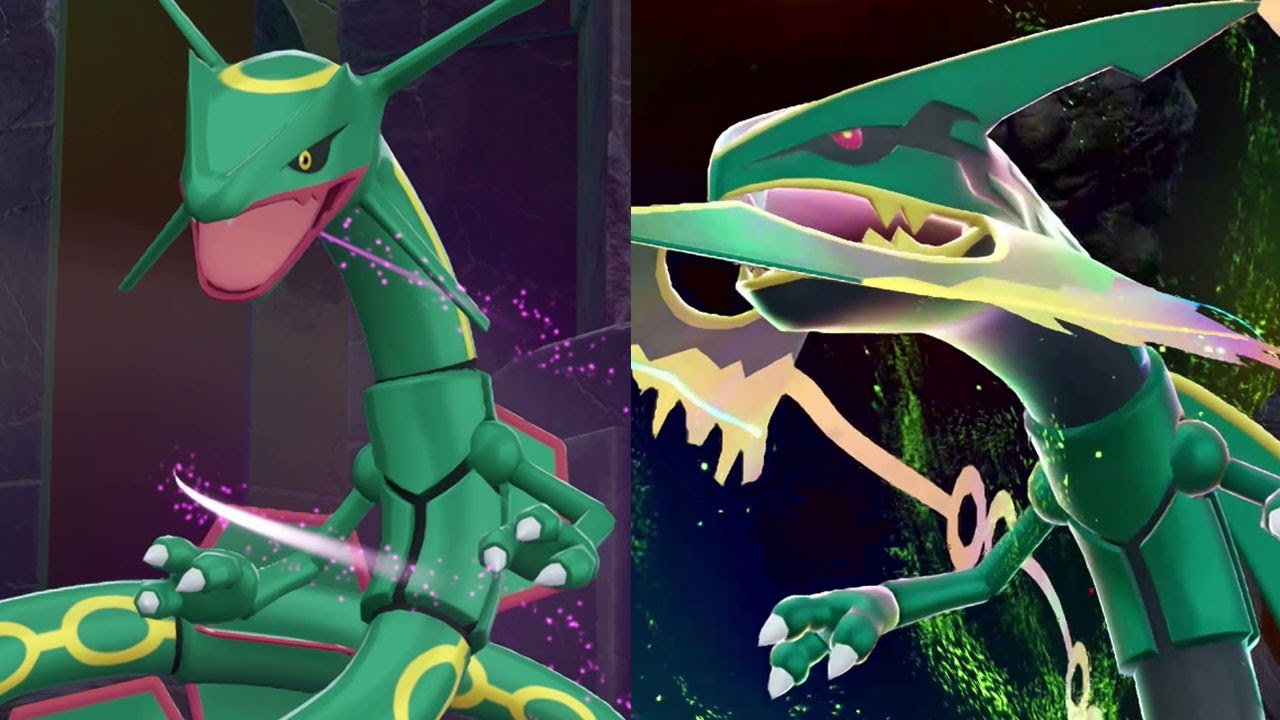 Pokémon Legends Z-A Mega Dimension | Boss | Rayquaza & Rogue Mega Rayquaza