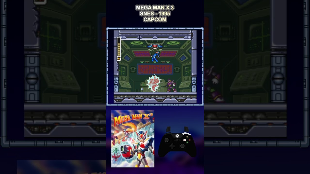 Mega Man X 3 SNES - 1995 CAPCOM
