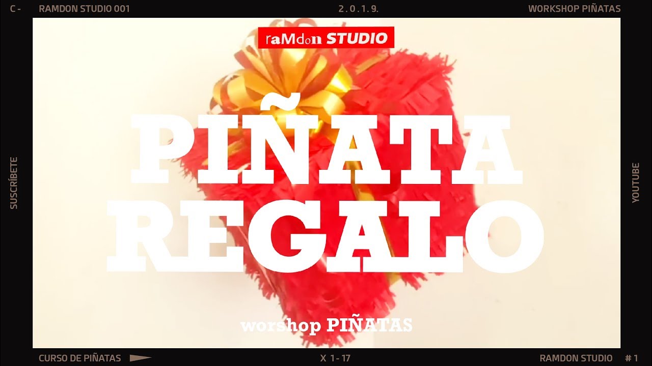 Como hacer una piñata?  Piñata REGALO | Curso de PIÑATAS Cl. 10