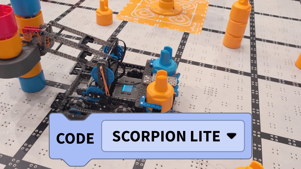 Код Scorpion Lite/Pintex/180 для VEX IQ Mix and Match
