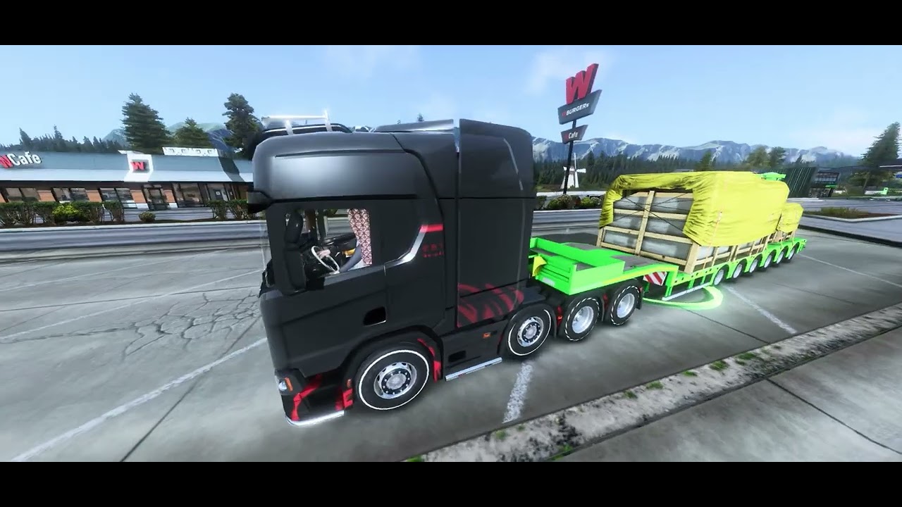 Scania Skidding Moment Part 2 😰🚛 — Tremola to Stuttgart | Realistic Drive