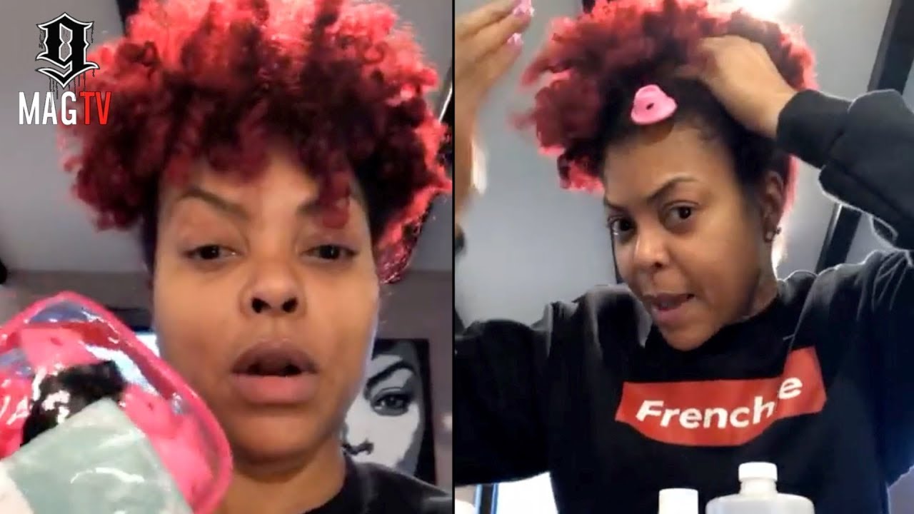 Taraji P. Henson Gives Beauty Secrets For Home Confinement! 🤔