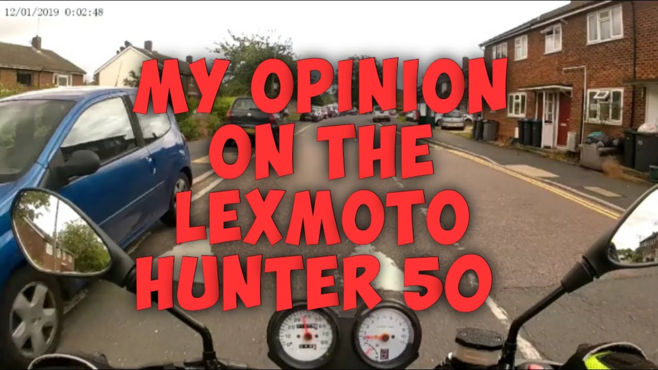 My Opinions On The Lexmoto Hunter 50cc