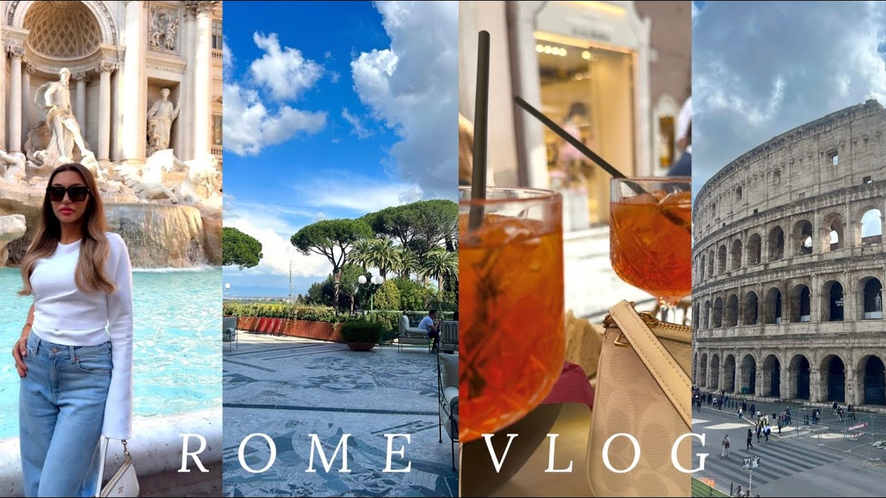ROME VLOG | Fabulous  5⭐️ resort | Rzymskie wakacje | Pack with me |