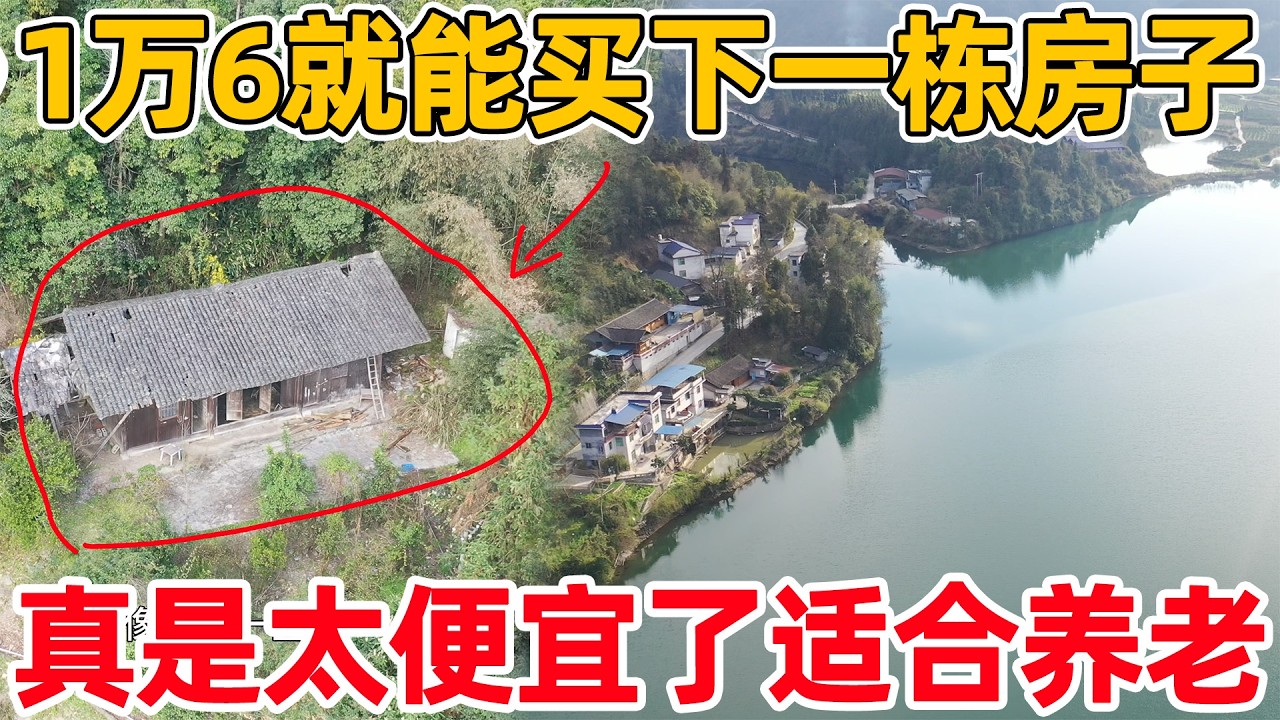 真是太便宜了，一万六就能买下一栋房子，适合改造养老