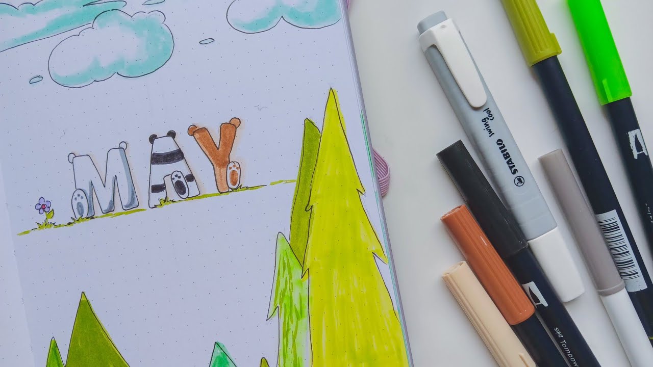 PLAN WI WITH ME || May 2024 Bullet Journal