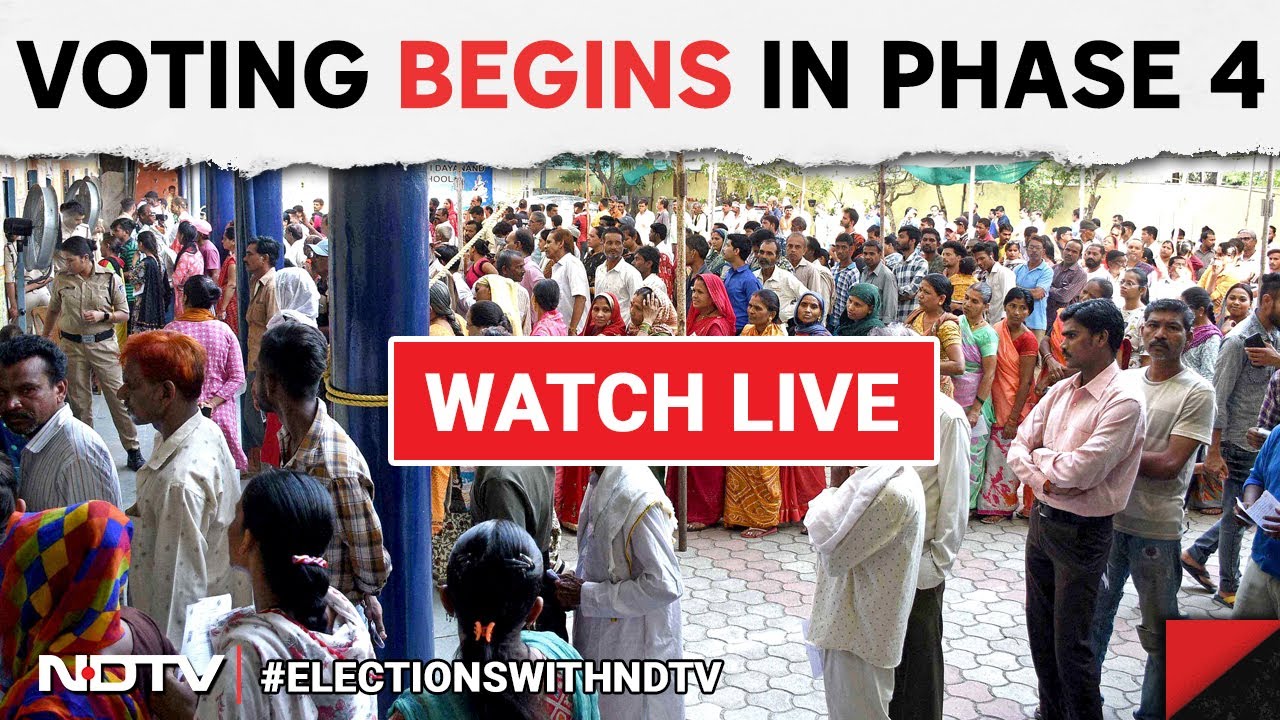 Voting In Phase 4 Of Lok Sabha Polls 2024 | Voting Begins In 96 Lok Sabha Seats Across 9 Seats