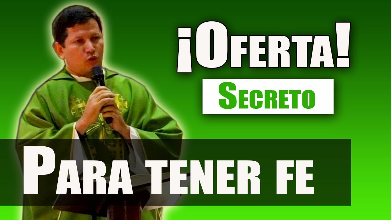 PADRE LUIS TORO revela el SECRETO para tener FE