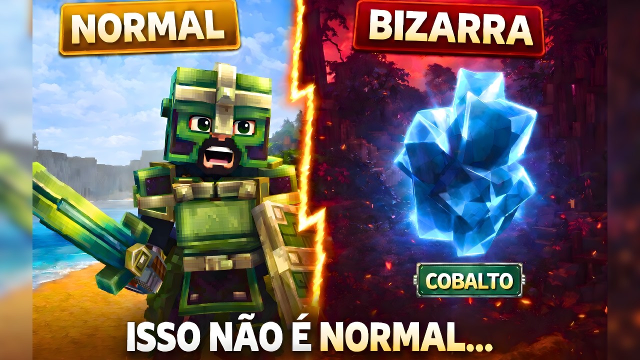 A Dimensão MAIS BIZARRA de Hytale (Recursos Raríssimos!)