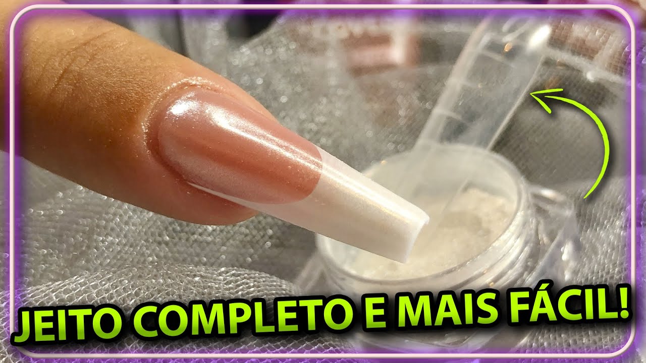 Francesa Reversa usando Molde F1 em um ÚNICO passo!