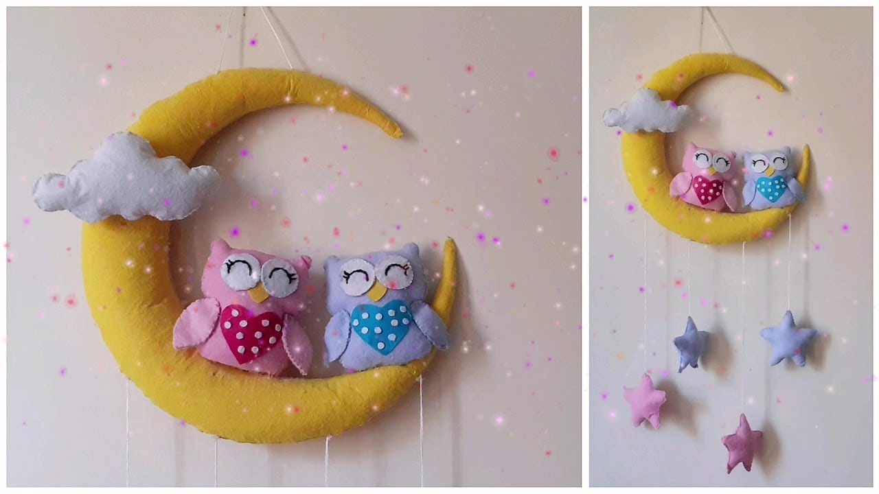 DIY Felt Wall Hanging | Room Decoration Ideas | Felt Crafts
