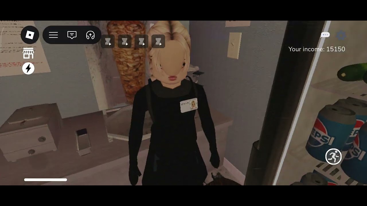 ROBLOX, Scary Shawarma Kiosk eu și sora mea. 😀