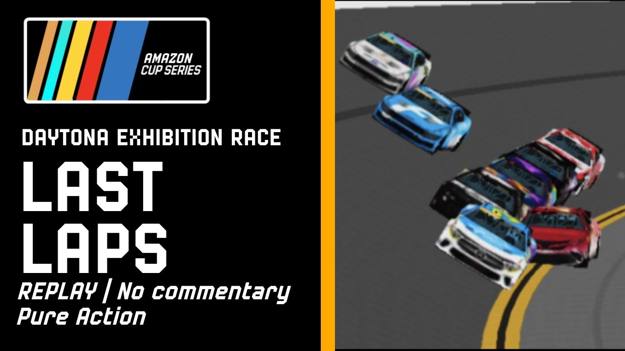 AMAZON CUP SERIES HIGHLIGHTS | Daytona Exhibition Last Laps | Pure Action