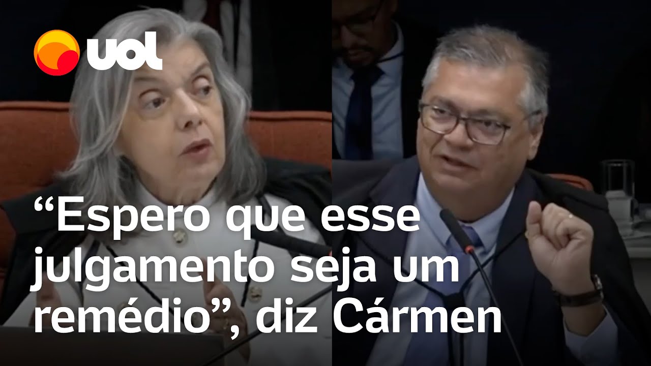 Cármen Lúcia e Dino comparam golpismo com vírus: 'Julgamento é checkup da democracia'