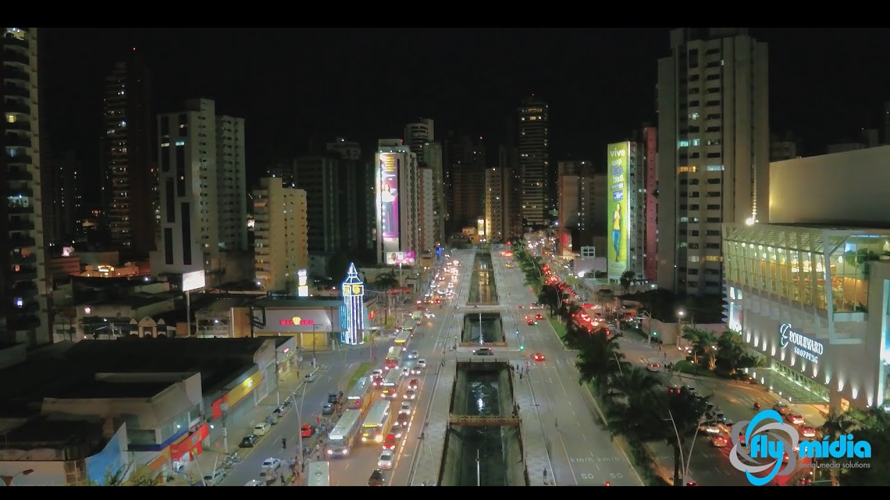 Belém at Night - Fly Midia - DJI X5