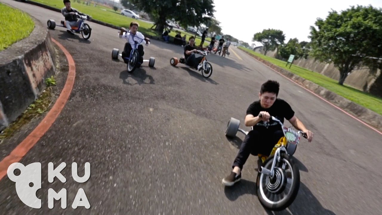 Trike Drifting + Motors = Awesomeness