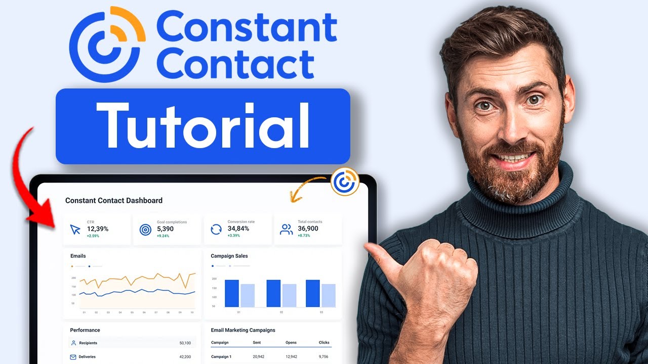 Constant Contact Tutorial for Beginners (2026) | How to Use Constant Contact for Email Marketing