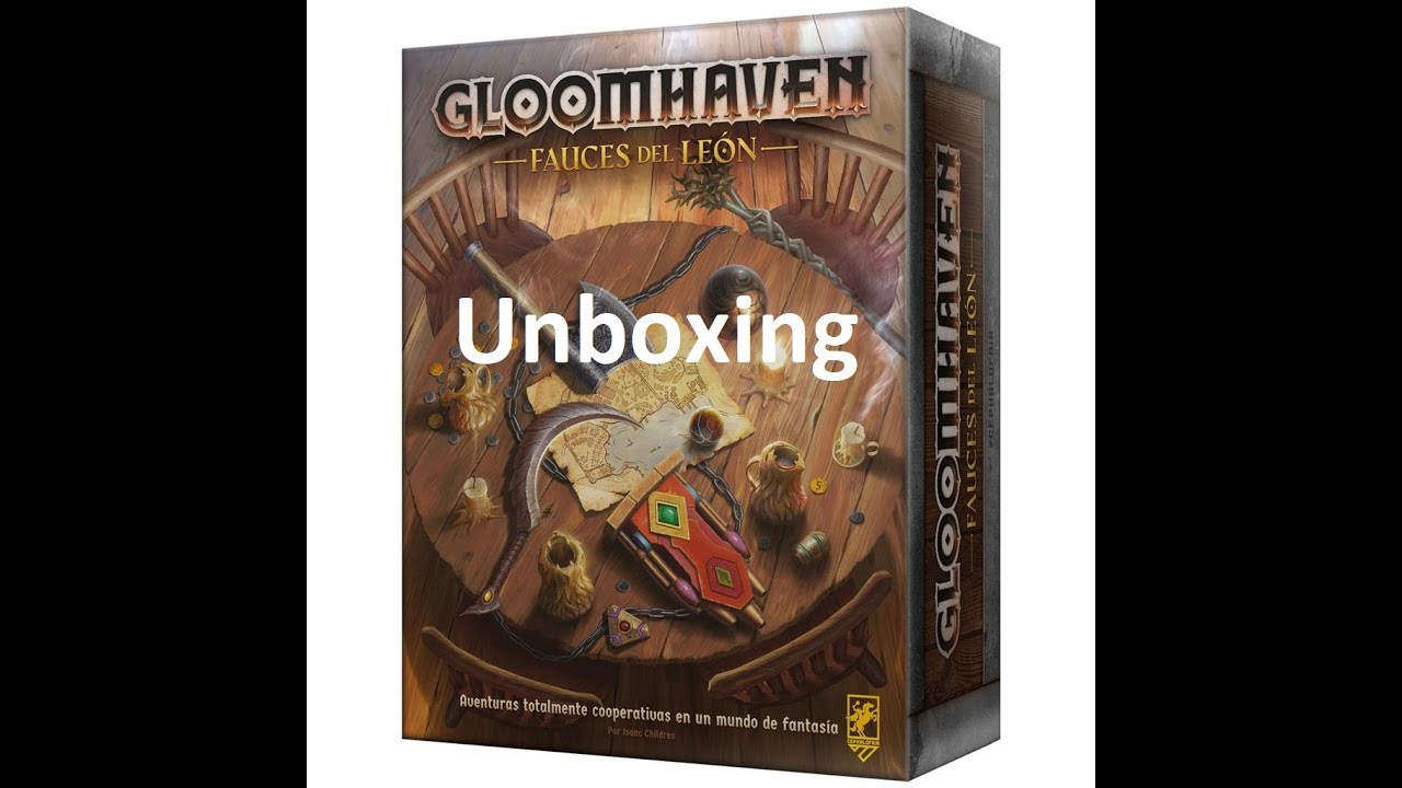 Gloomhaven: Fauces del León - Unboxing - El club del dado