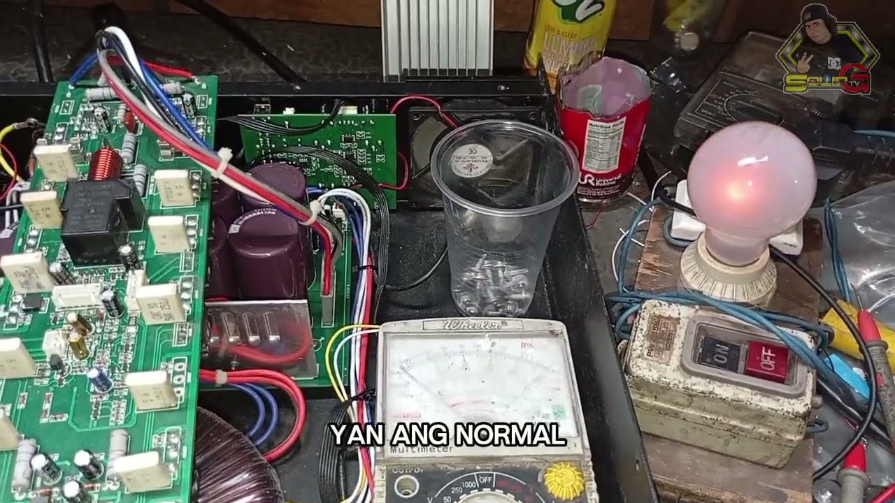 TRIDENT CA7 POWER AMPLIFIER, naka protect at clip paanu ayusin o gawin