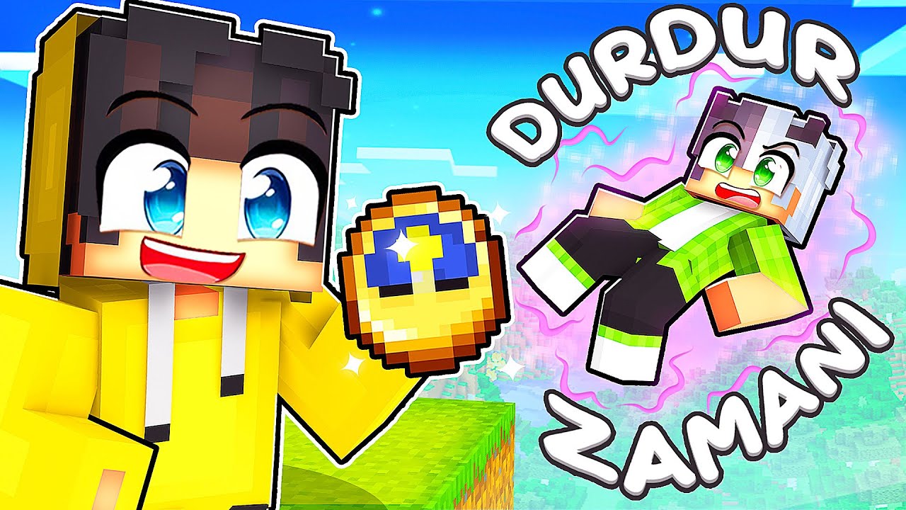 Yapı Kapışmasında ZAMAN DURDURMA SAATİ İle trolledim! ⏰ - Minecraft
