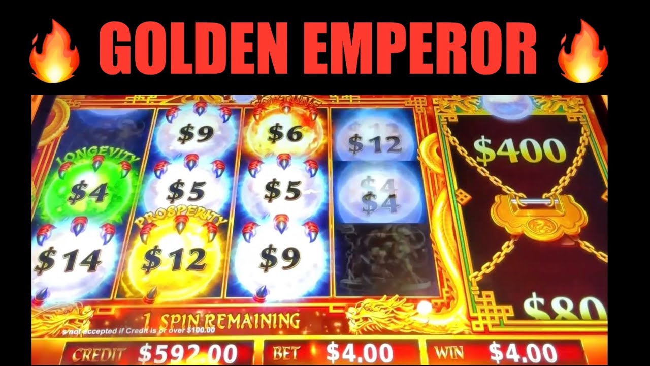 🔥 GOLDEN EMPEROR 🔥 DRAGON UNLEASHED SLOT MACHINE 🎰 POKIE WINS