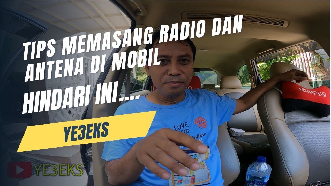 Memasang Antena dan Radio Komunikasi di Mobil || Apa yang boleh dan tidak dilakukan || YE3EKS