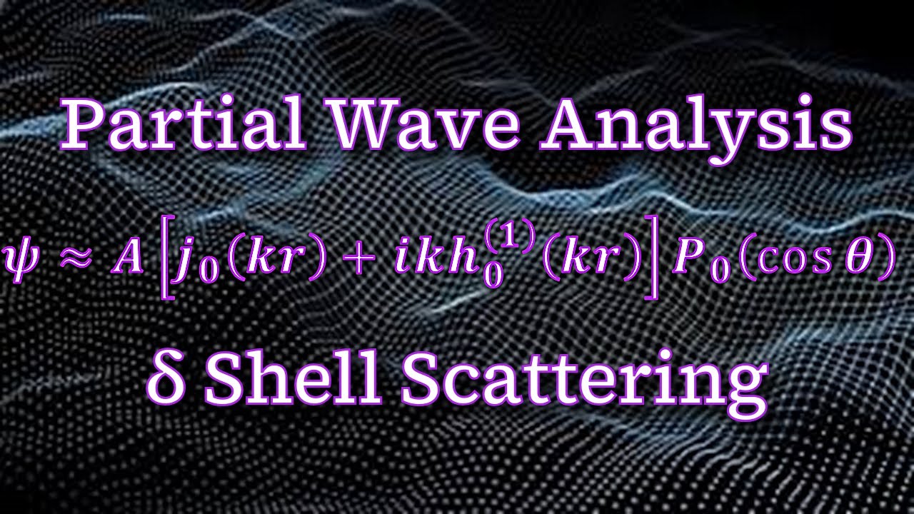 Problem 10.4 - Partial Wave Analysis ⇢ Low-Energy Scattering: Intro to Quantum Mechanics